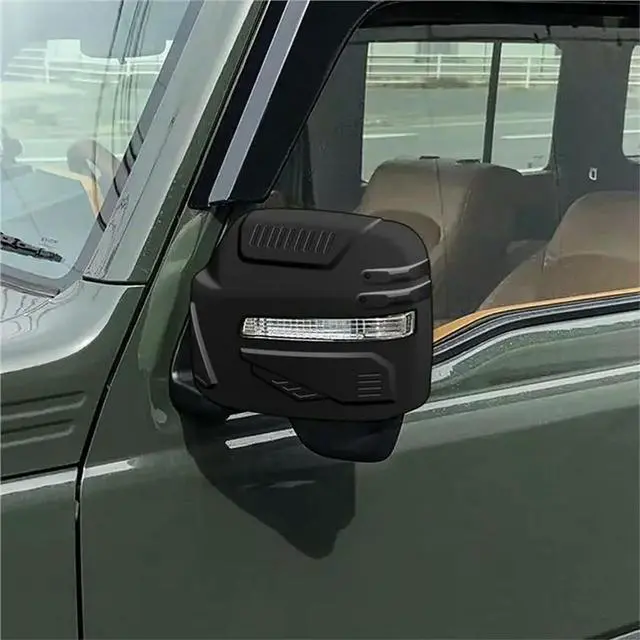 Alt view image 2 of 3 - Rearview Mirror Cap Trim Exterior For Suzuki Jimny 2021-2026 Car Accessories