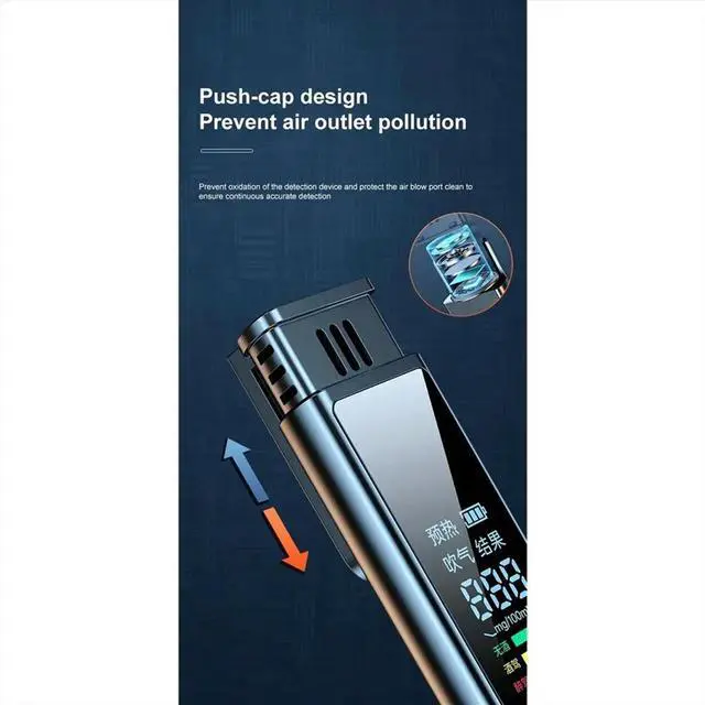 Main image of Non-Contact Alcohol Tester with LED Digital Display C09 Alcoholmeter Alcohol Tester TYPE-C Chargeing Diagnostic Tool