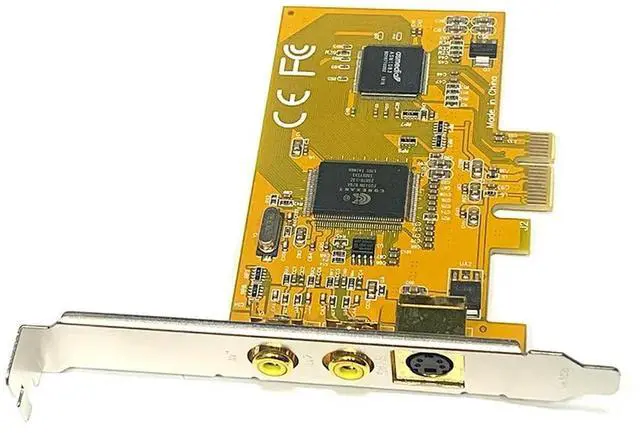 Alt view image 2 of 3 - PCIE 878A Capture Card PCI-E 878 Sonography Medical Image 2 PORTS AV Svhs Terminal Connector Video Capture Card SDK2000 1394