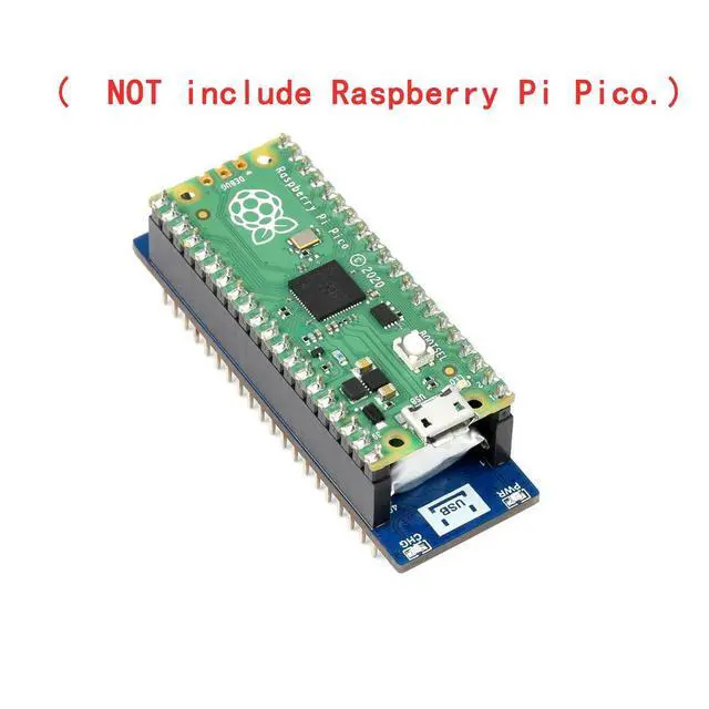 Alt view image 3 of 3 - 5V UPS Module Uninterruptible Power Supply Expansion Board HAT Starter Kit for RPI Raspberry Pi PICO 2 W RP2040 RP2350