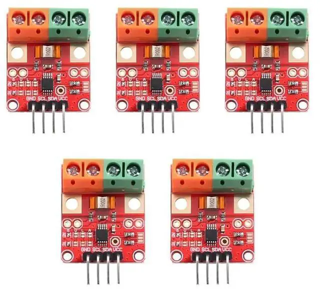 Main image of 5Pcs INA228 Voltage Current Module Current Voltage Monitoring Sensor Module Bi-Directional Zero-Drift Breakout Board