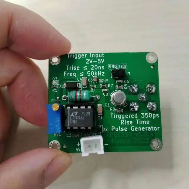 Main image of Edge Pulse Generator Module Supports External Trigger 350 Picosecond Rise Edge