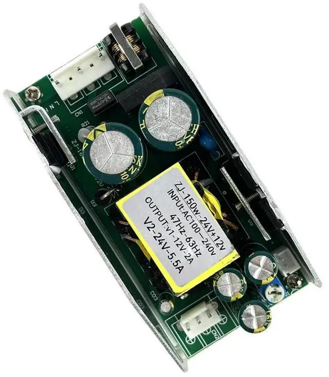Main image of ZJ-150W-24V+12V Dual Output Switching Power Supply for Stage LED PAR Light Mini Moving Head Light Replacement Part