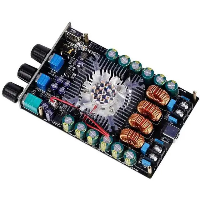 Alt view image 2 of 3 - 2X160w D160B TDA7498E Class D Digital Power Amp Board