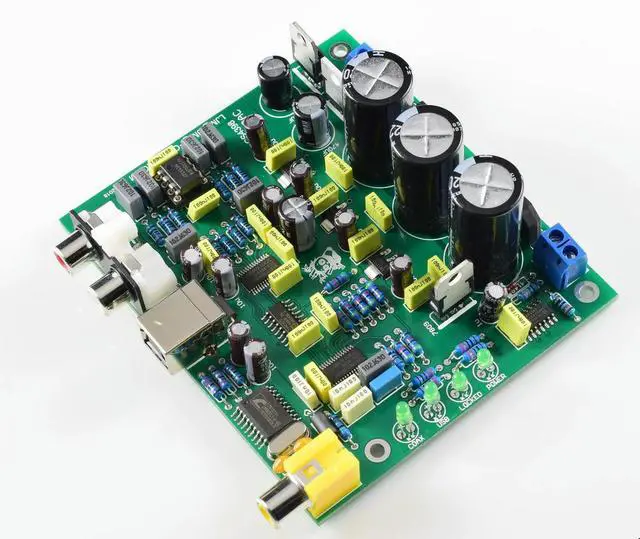 Alt view image 3 of 3 - CS4398 DAC with USB Coaxial 24/192K Decoder