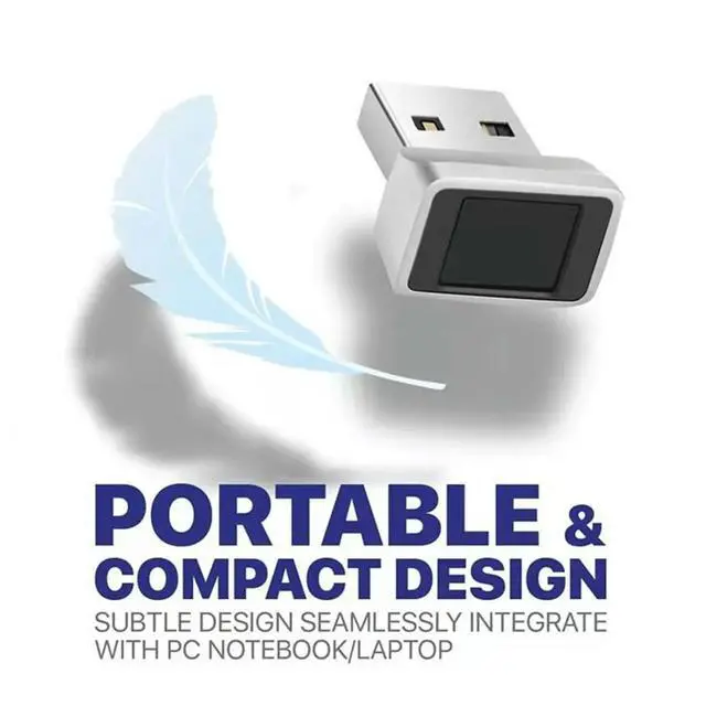 Alt view image 3 of 6 - USB Fingerprint Reader Module for 10 11 Hello Biometric Padlock, PC Laptop Login Security, Plug and Play
