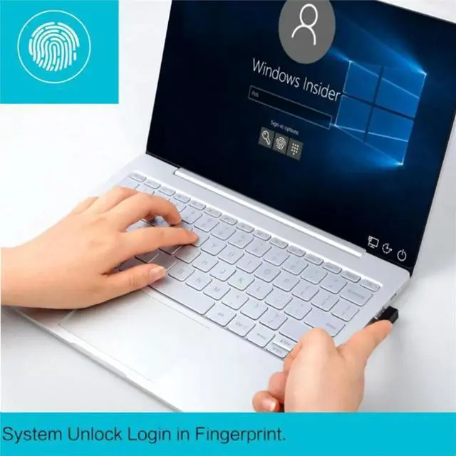 Main image of USB Fingerprint Reader Module for 10 11 Hello Biometric Padlock, PC Laptop Login Security, Plug and Play