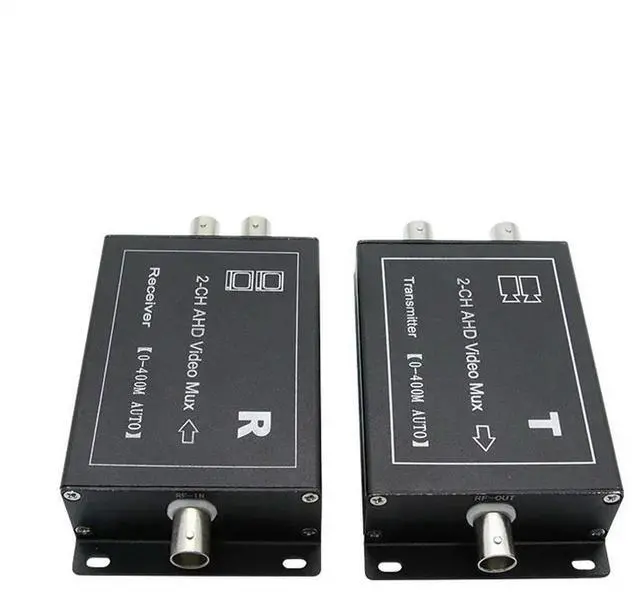 Main image of Cctv Camera Multiplexer 2 Channel Ahd Coaxial Video Multiplexer with Signal Transmission Distance Ahd Multiplexer