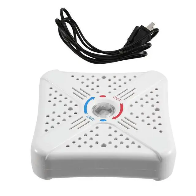 Alt view image 3 of 3 - Mini Electric Dehumidifier Reusable Desiccant 220V 35W Air Dryer US PLUG