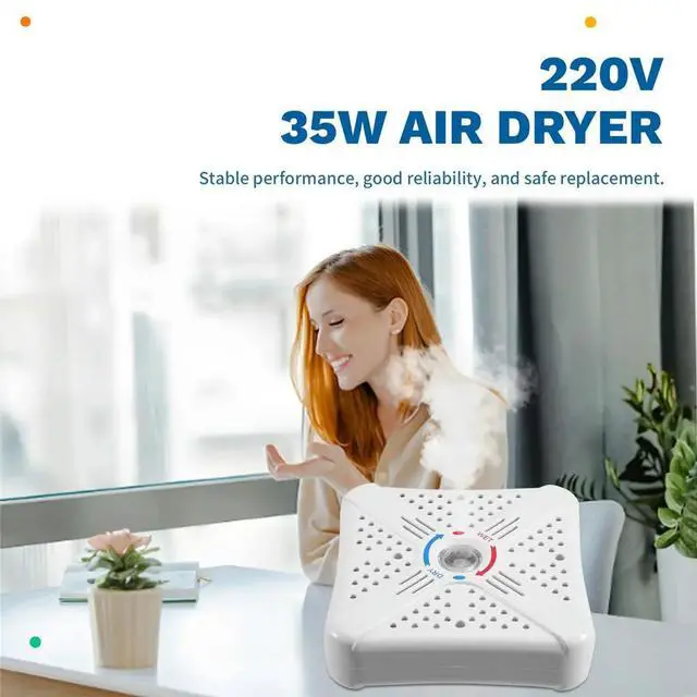 Alt view image 2 of 3 - Mini Electric Dehumidifier Reusable Desiccant 220V 35W Air Dryer US PLUG