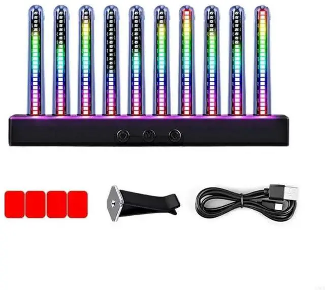 Main image of 2025 USB LED Spectrum Light With 8 Display Mode And 5 Brightness Level For Music Gaming And Home Decoration