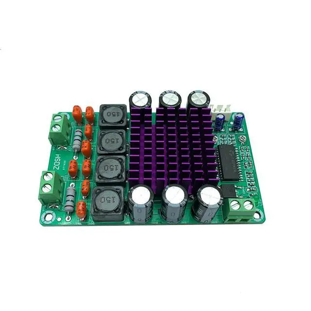 Alt view image 2 of 3 - TK2050 Power Amplifier Audio Board 2X50W Dual Channel Stereo Class T Digital Sound Amplifiers HIFI Amp Super TA2020