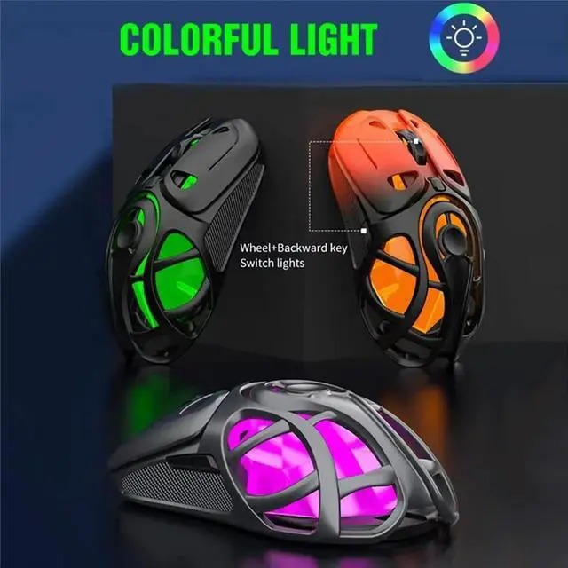Main image of Bluetooth Mouse Tri-Mode BT/2.4G/Wired 10000 DPI 1000Hz Universal Gaming Mouse for Android IOS PC Laptop C