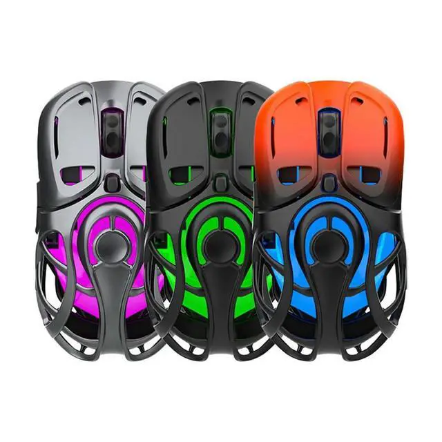 Alt view image 2 of 6 - Bluetooth Mouse Tri-Mode BT/2.4G/Wired 10000 DPI 1000Hz Universal Gaming Mouse for Android IOS PC Laptop C
