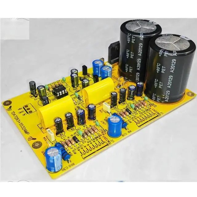 Alt view image 3 of 3 - TDA7293+NE5532 JRC4580DD Combined Amplifier Board 100W+100W HIFI Amplifier Board Audio