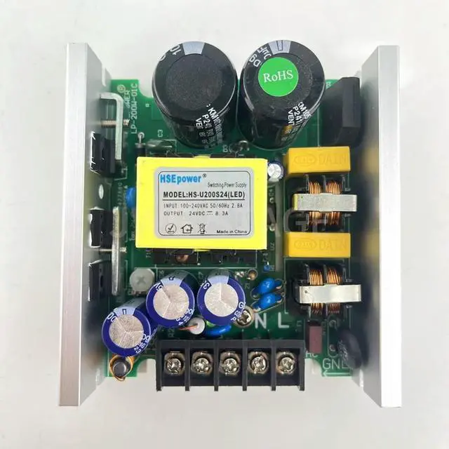 Alt view image 3 of 3 - HS-U200S24(LED) Power Supply Card 24V for 5x5 LED Matrix Moving Head Light Stage Lighting Replacement Part