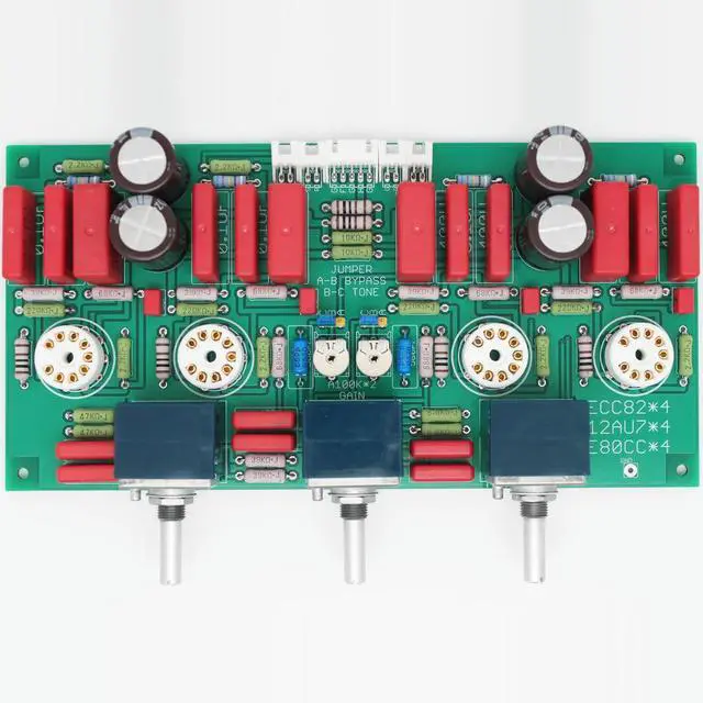 Main image of Audio preamplifier with tone control or bypass output TUBE preamp Empty PCB board