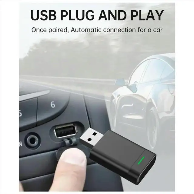 Main image of Carplay Android Car Adapter 2-In-1 Wired to Mini Car Ai Box for Audi Toyota Volkswagen Plug and Play