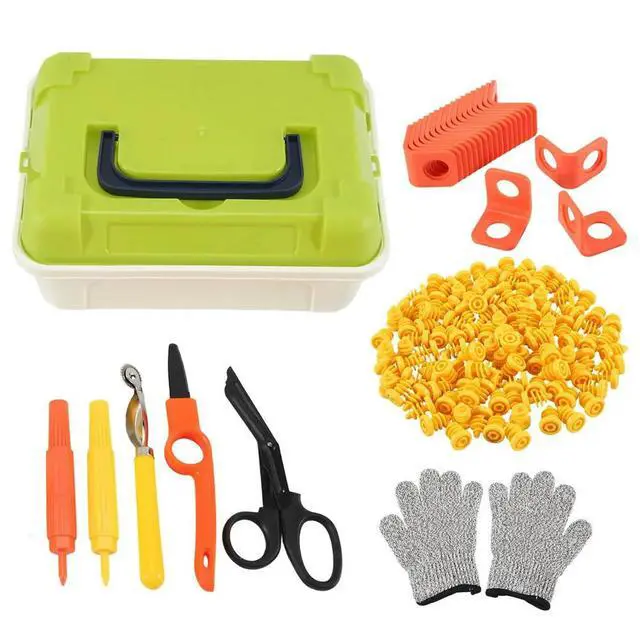 Alt view image 2 of 6 - Cardboard Tools for Kids with Cutter &Tool Box, 150 PCS Cardboard Construction Kit for Family & Team Activities