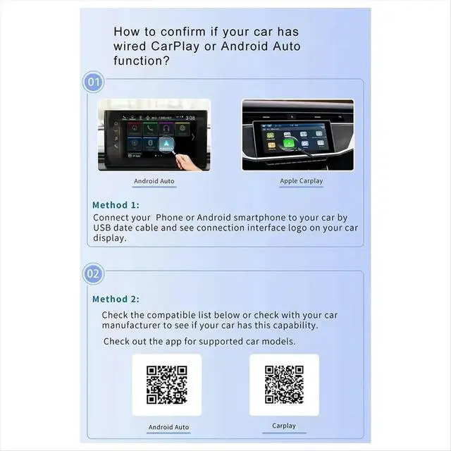 Alt view image 2 of 6 - Carplay Android Car Adapter 2-In-1 Wired to Mini Car Ai Box for Audi Toyota Volkswagen Plug and Play