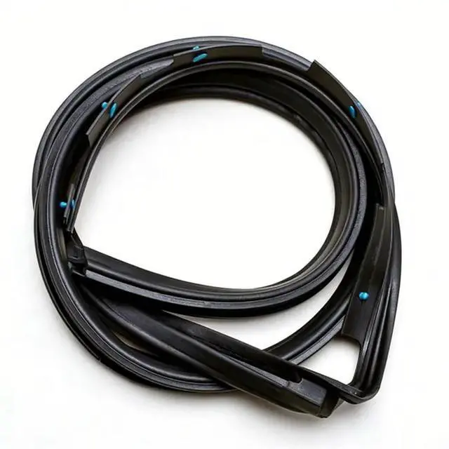 Alt view image 2 of 3 - Front Door Sub Seal Weather Strip Set Left& Right 72325-SR3-014, 72365-SR3-014 For HONDA 2DR 3DR 1992-1995 Rubber