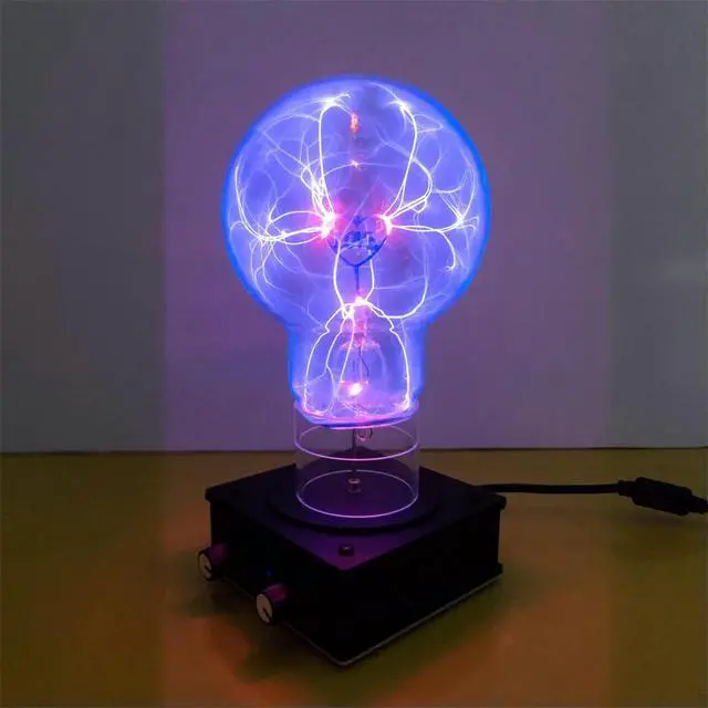 Alt view image 3 of 3 - tesla coil bluetooth music 10cm arc touchable Transmission Experiment Desktop Toy