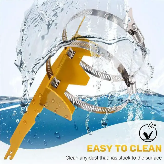Main image of Paint Shaker and Mixer for Reciprocating Saw-Spray Can Shaker Attachment, Fits 2 to 3 Inch Cans Yellow