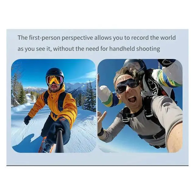 Alt view image 3 of 3 - Mini Sports Camera 4K Ultra Clear Recording Vlog Recorder with Flip Screen, AntiShake, 143° WideAngle Black