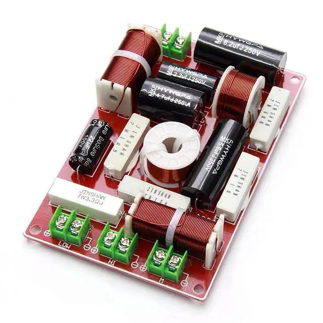 Alt view image 3 of 3 - 2PCS 3 Way 200W 3 Unit Speaker Frequency Divider Home Theater Filter Circuit Hifi Stereo Audio Crossover Filters