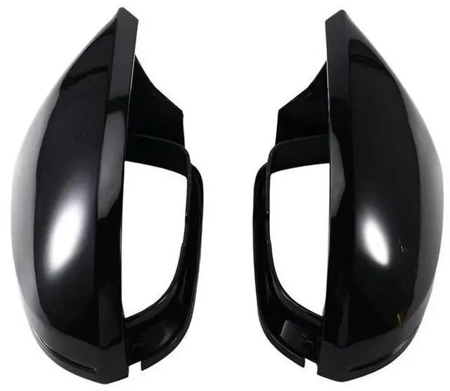 Main image of Car Rearview Mirror Cover For Audi A6 C7 C7.5 S6 4G 2012-2018 With Lane Change Assist Hole Side Mirror Cap Covers