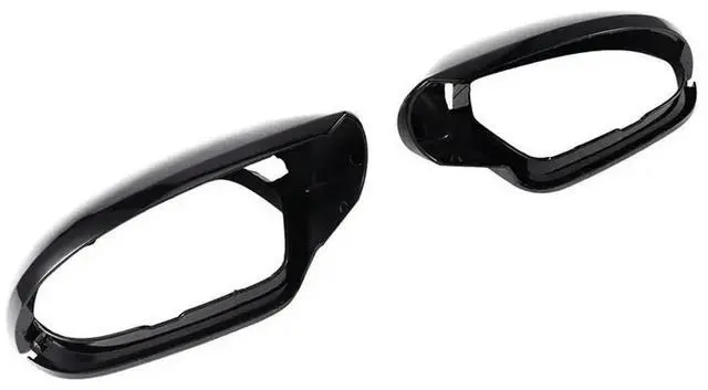 Alt view image 3 of 3 - Car Rearview Mirror Cover For Audi A6 C7 C7.5 S6 4G 2012-2018 With Lane Change Assist Hole Side Mirror Cap Covers