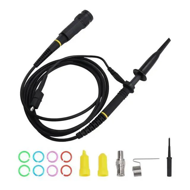 Alt view image 3 of 6 - P6500B 500Mhz Oscilloscope Clip Probe for 10x High Precision with Adjust Tool Accessory Kit