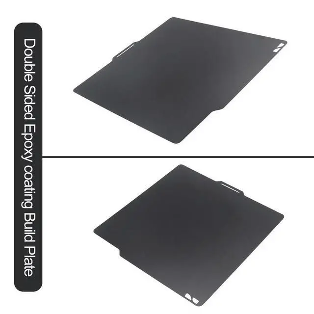 Alt view image 3 of 5 - Build Plate for X1 X1C P1P P1S A1/ A1 Mini Double Sided Epoxy Resin Coating Cold Printing Spring Steel Sheet