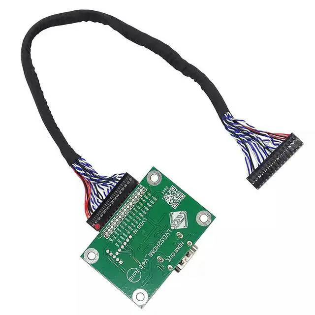 Alt view image 2 of 3 - LVDS to HDMI turn board 2ch 8-bit LVDS input support 1920x1080