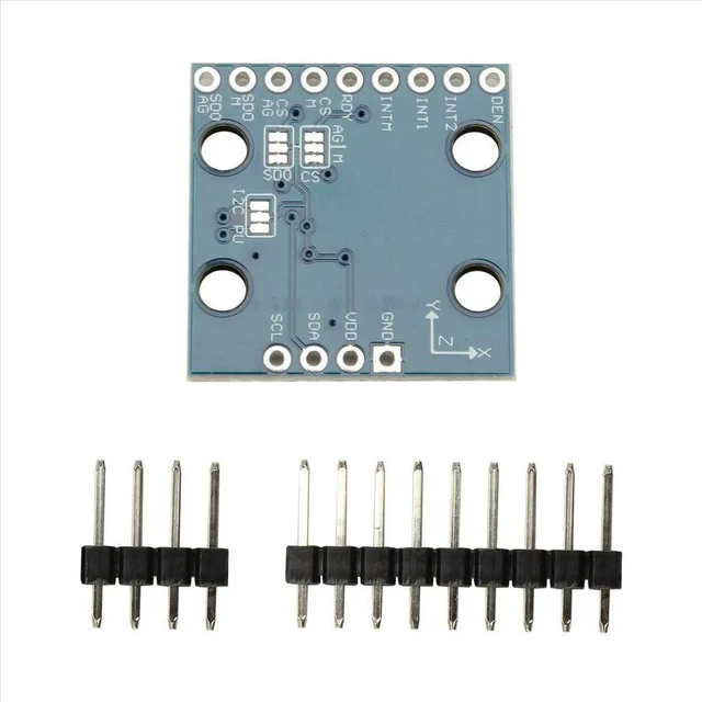 Alt view image 3 of 3 - GY-LSM9DS1 LSM9DS1 Nine-Axis Electronic Compass Compass Acceleration Gyroscope High-Precision Sensor Module