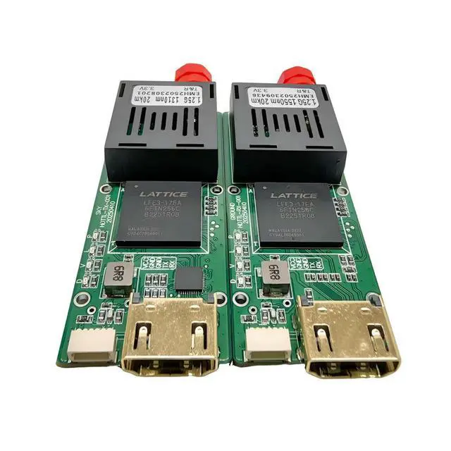 Alt view image 2 of 3 - RJ45 HD-MI TTL Fiber Optical Board UART/TTL/SBUS to FPV Optical Terminal Equipment Module