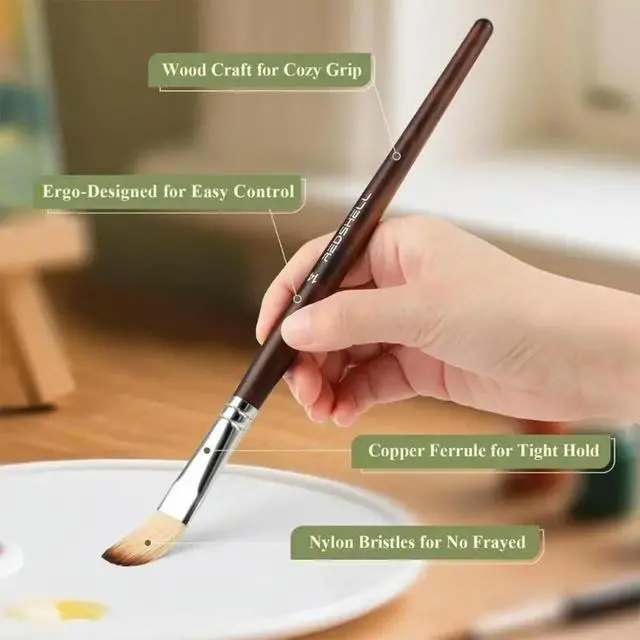 Alt view image 2 of 3 - 2025 Multipurpose Fabric Brush Set Case Offering Flexible Solution For Professional beginner And Hobbyists