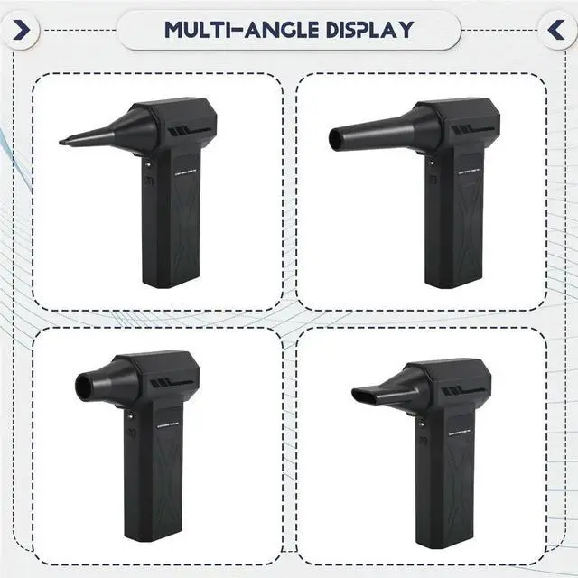 Main image of Cordless Paint Pouring Blower with 5 Nozzles for Acrylic Pouring Fluid Art Tool for Dutch Pour Craft Projects