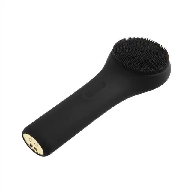 Alt view image 3 of 3 - Electric Silicone Facial Brush Clean Face Clean Brush Waterproof Acne Blackhead Remover Pore Cleaner Massager