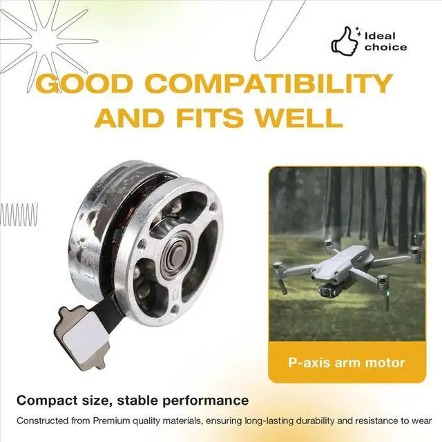 Alt view image 2 of 3 - For Miku Mavic Air 2S Gimbal Camera Frame Motor for Miku Air2s P-Axis Robotic Arm Motor