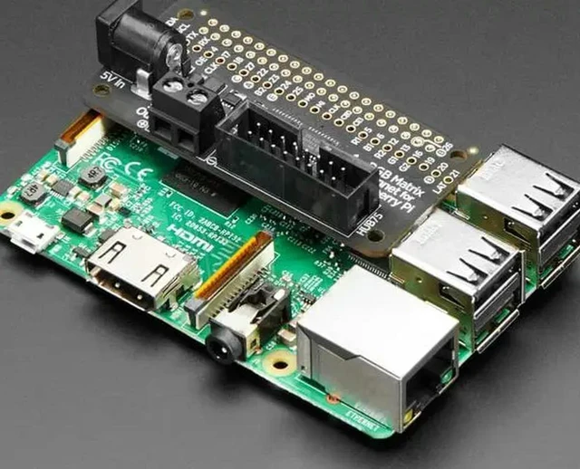 Alt view image 3 of 3 - 3211 RGB Matrix Bonnet for Raspberry Pi