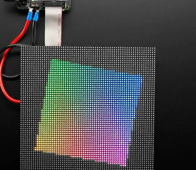 Alt view image 2 of 3 - 3211 RGB Matrix Bonnet for Raspberry Pi