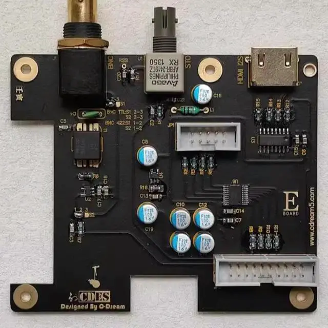 Alt view image 2 of 2 - TDA1541 DAC Driver Digital Version Interface Expansion Card
