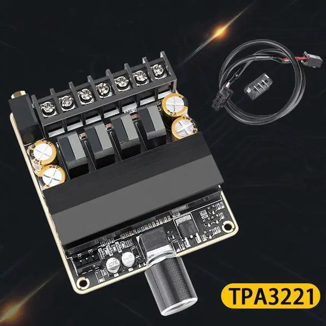 Alt view image 2 of 3 - ABQR TPA3221 Audio Amplifier Board Class D Dual-Channel 85Wx2 Stereo Audio Amplifier Module