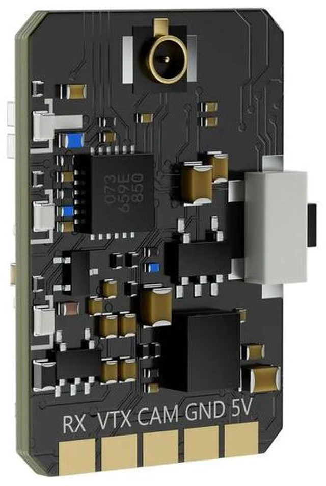 Alt view image 3 of 3 - Tiny 5.8G 400mW VTX 48CH 25mW/200mW/400mW/PIT MODE Transmitter For FPV Racing Car