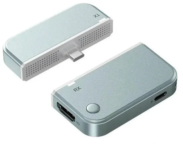 Main image of Video USB C HDMI Transmitter Receiver Extender 50M 1080P@60Hz HDMI Type-C Display TV Stick Dongle Adapter