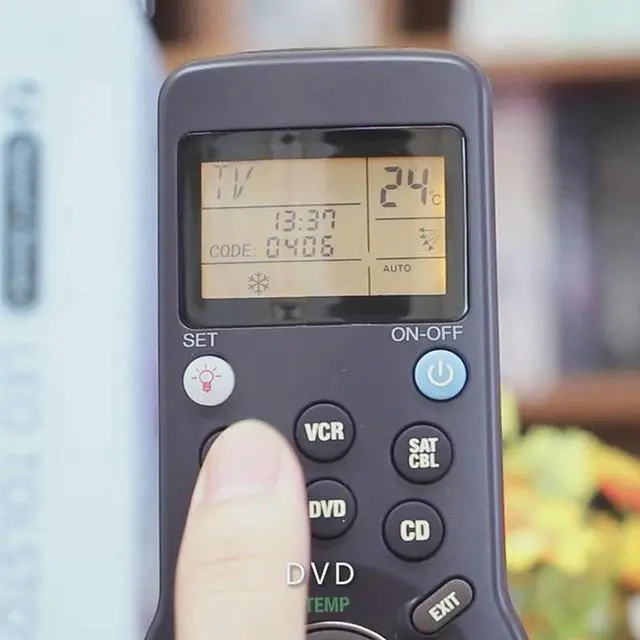 Alt view image 2 of 3 - CHUNGHOP RM-991 6 In 1 Universal Learning Infrared Universal Remote Control