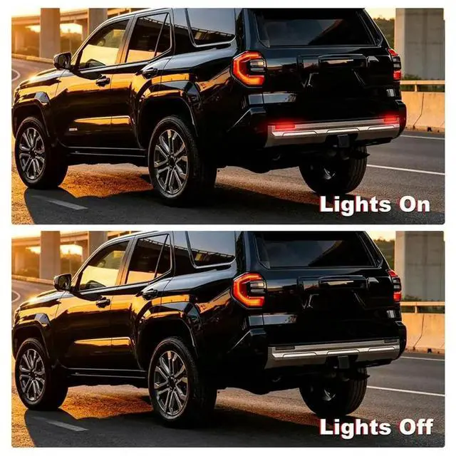 Alt view image 2 of 3 - LED Rear Bumper Reflector Fog Light For Toyota 4Runner 2025 2026