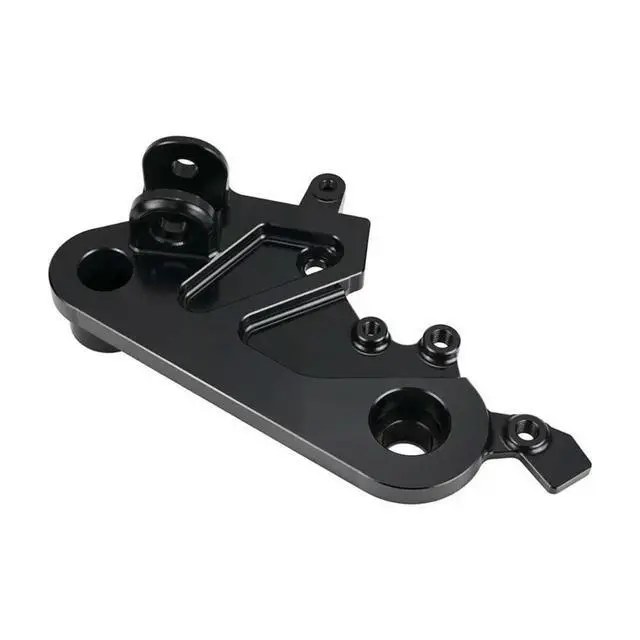Alt view image 3 of 3 - Left Footpeg Footrest Bracket For CFMOTO 450MT CNC Aluminum Side Mount Modification Motorcycle Motorbike Accessories
