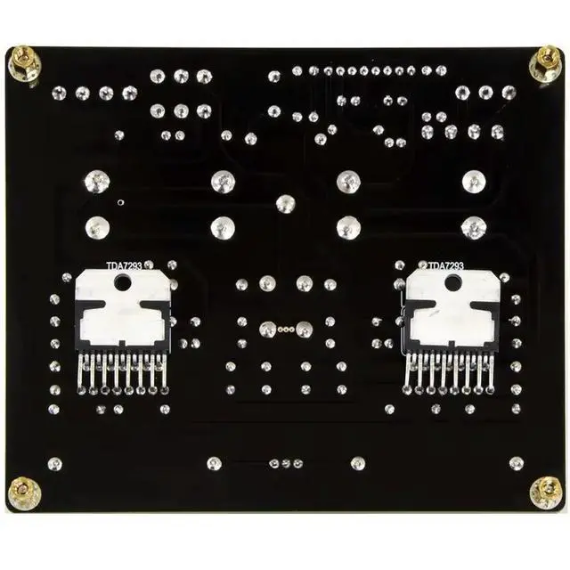 Alt view image 3 of 3 - Assemble TDA7293 Amplifier board 2*100W Dual Channel Current Feedback Power Amplifier Board Audio Amp Modul